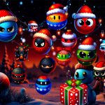 Christmas Rush : Red and Friend Balls